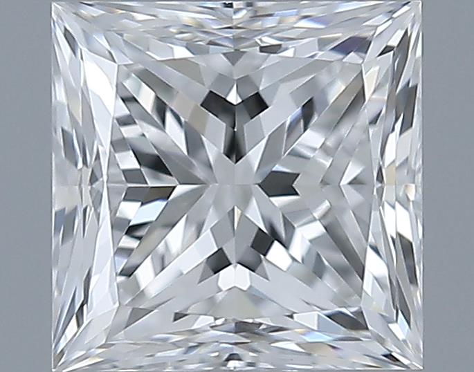 0.7ct Princess E VVS2 Natural Diamond