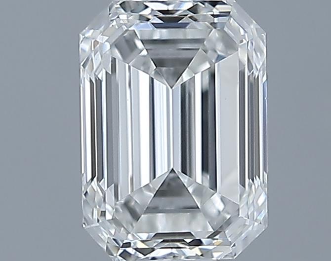 0.71ct Emerald F VS1 Natural Diamond