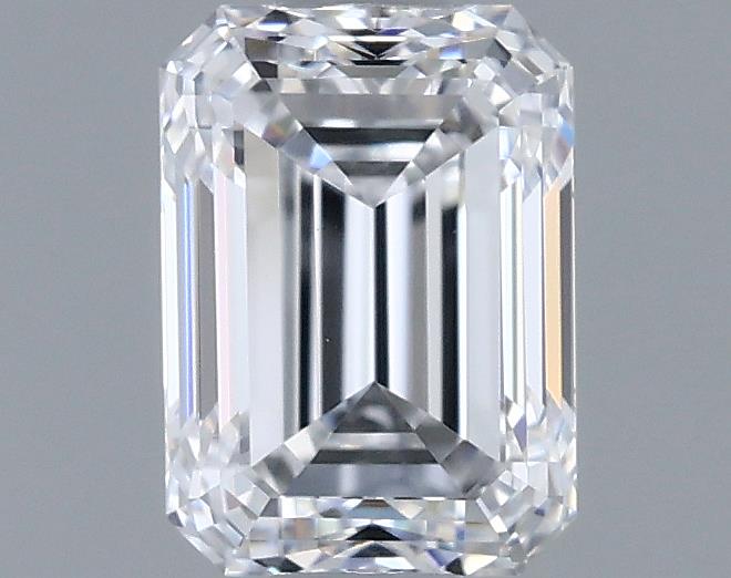 0.7ct Emerald D VVS2 Natural Diamond