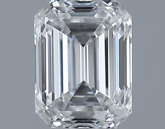 0.72ct Emerald F VS2 Natural Diamond