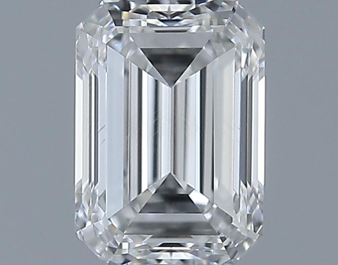 0.7ct Emerald F VVS2 Natural Diamond