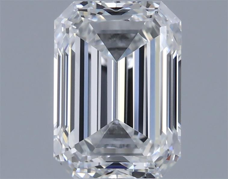 0.8ct Emerald F VVS1 Natural Diamond