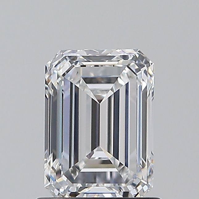 1ct Emerald D VVS2 Natural Diamond