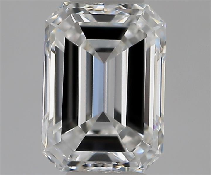 1.01ct Emerald F VVS1 Natural Diamond