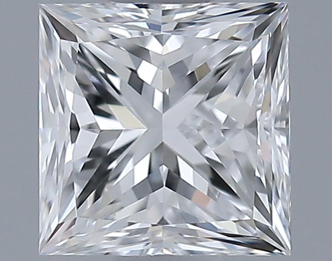 0.7ct Princess E IF Natural Diamond