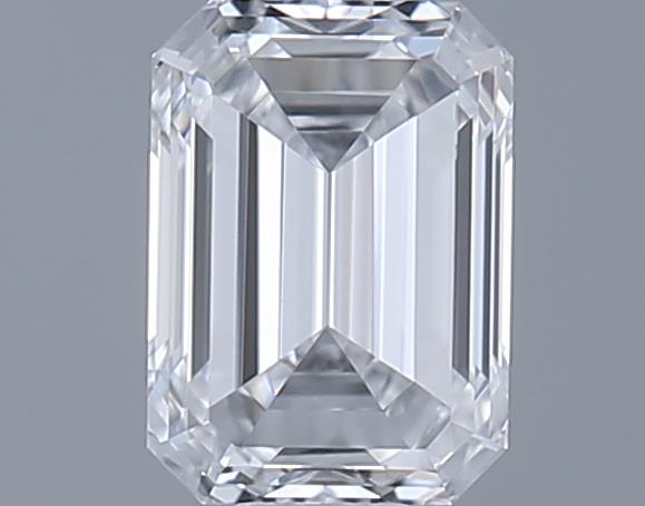 0.52ct Emerald D VVS1 Natural Diamond