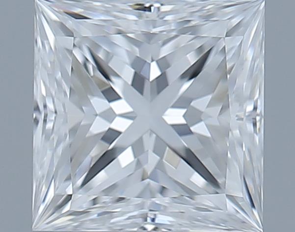 0.7ct Princess D VVS1 Natural Diamond