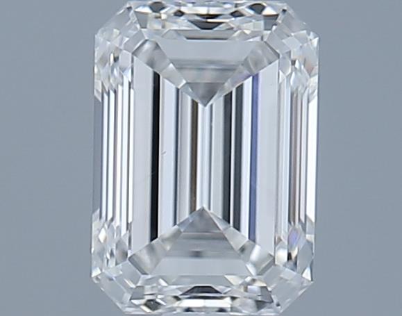 0.6ct Emerald F VS1 Natural Diamond