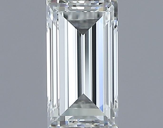 0.52ct Baguette F VVS2 Natural Diamond