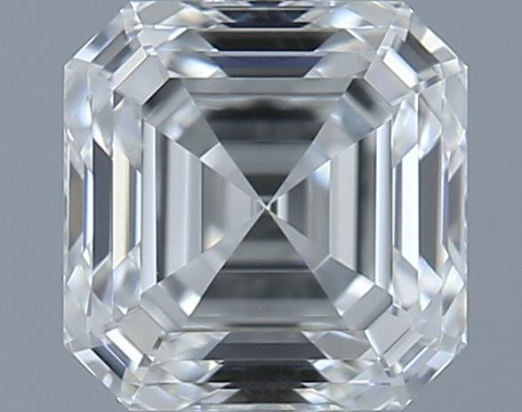 0.73ct Asscher H VVS1 Natural Diamond
