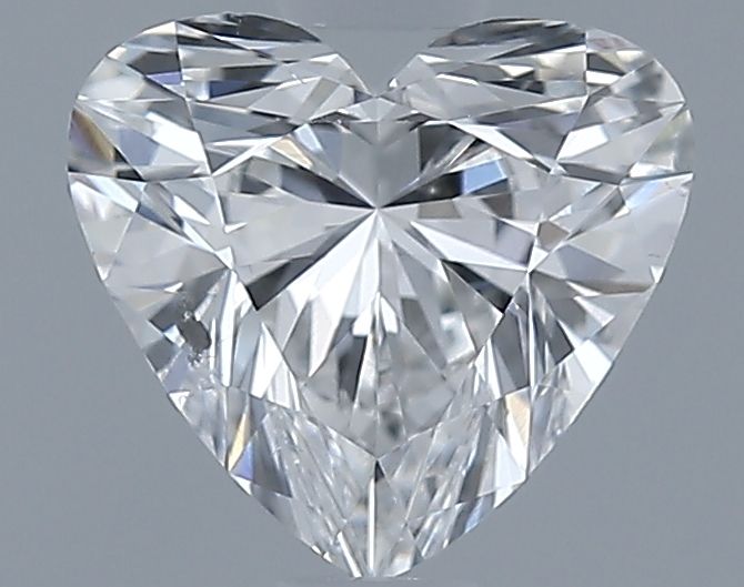 0.91ct Heart E SI2 Natural Diamond
