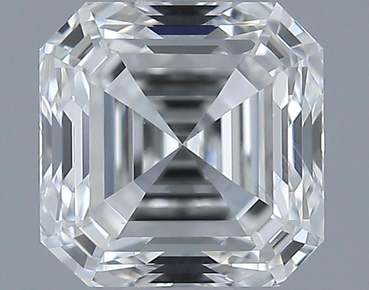 0.74ct Asscher H VS1 Natural Diamond