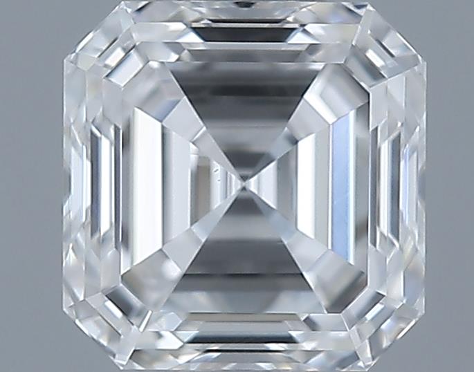0.71ct Asscher E VS1 Natural Diamond