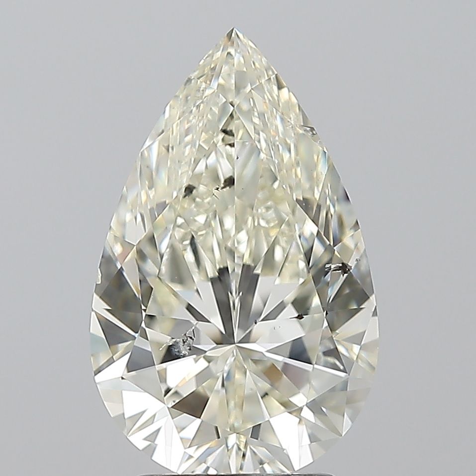 3.01ct Pear L SI2 Natural Diamond