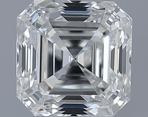 0.7ct Asscher G VVS2 Natural Diamond