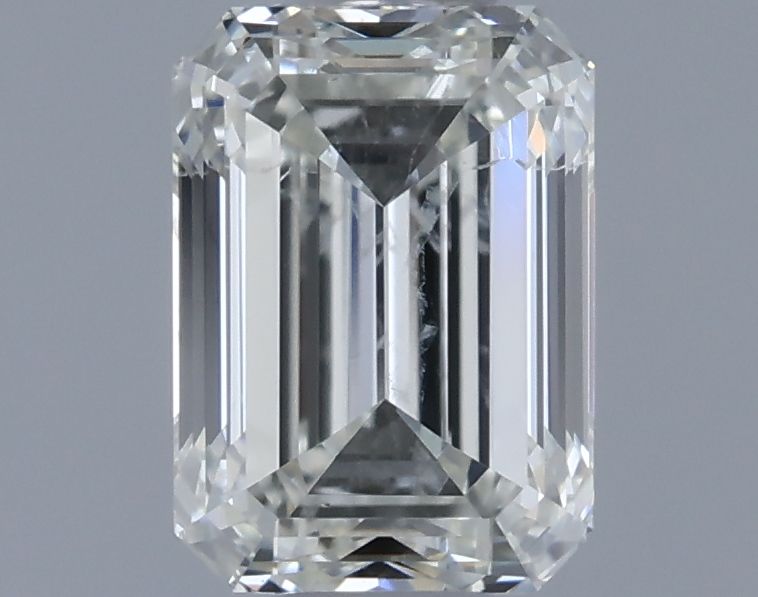 0.76ct Emerald I SI2 Natural Diamond