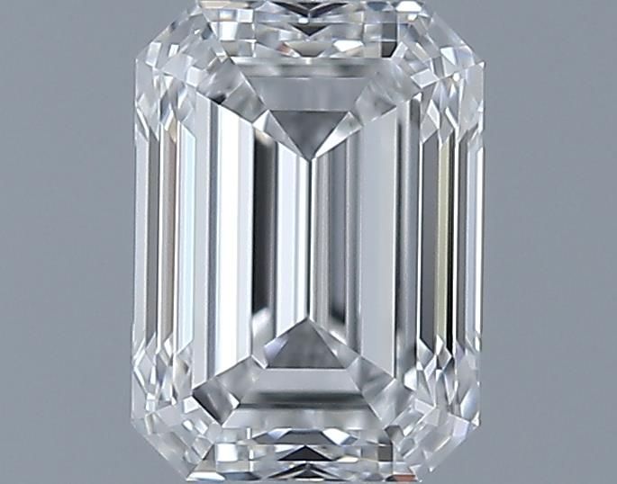 1ct Emerald F VVS1 Natural Diamond