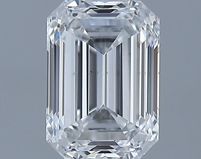 0.61ct Emerald E VS2 Natural Diamond