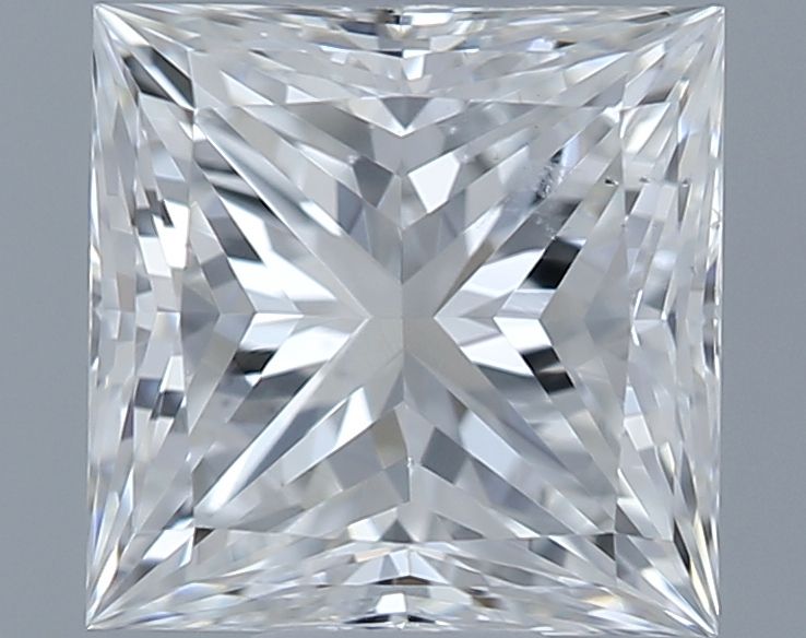 0.61ct Princess F SI1 Natural Diamond