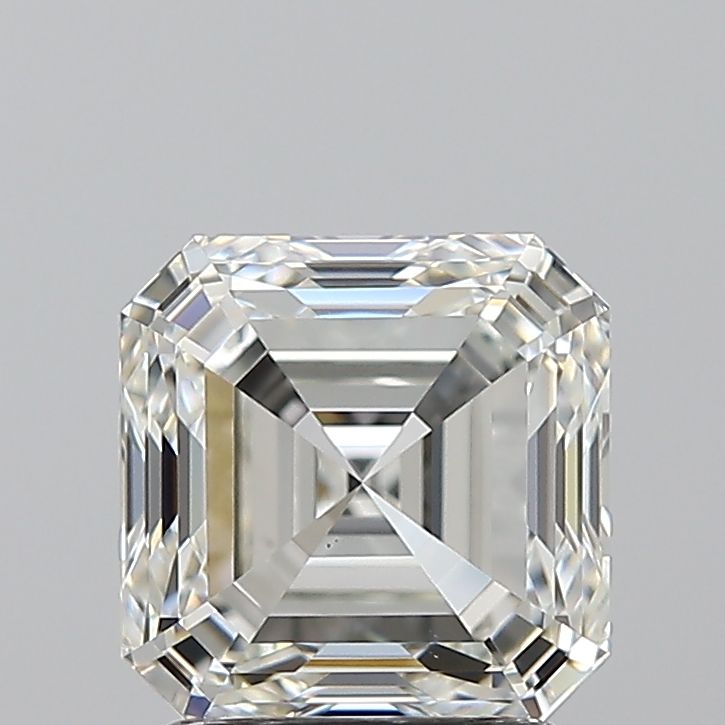 2.01ct Asscher H VS1 Natural Diamond