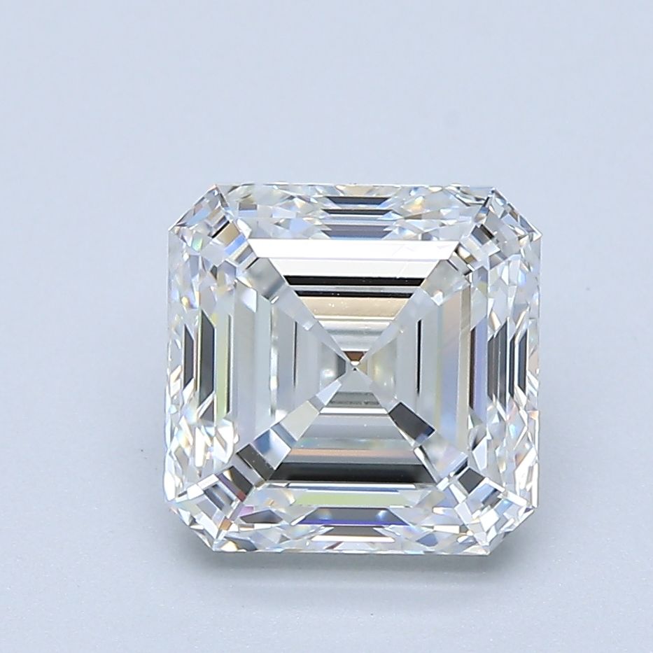 2.52ct Asscher F VVS2 Natural Diamond