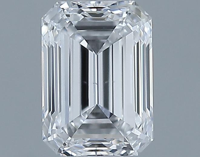 0.61ct Emerald D VS2 Natural Diamond