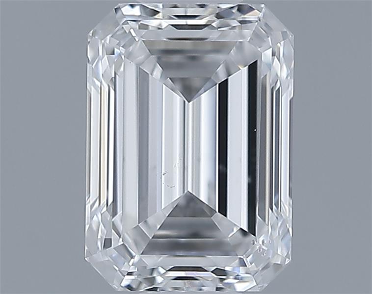0.8ct Emerald D SI1 Natural Diamond