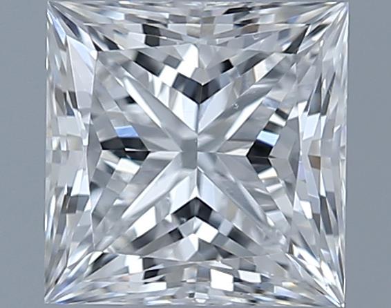 0.71ct Princess F SI1 Natural Diamond
