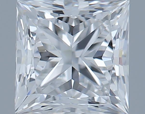 0.91ct Princess D VVS1 Natural Diamond