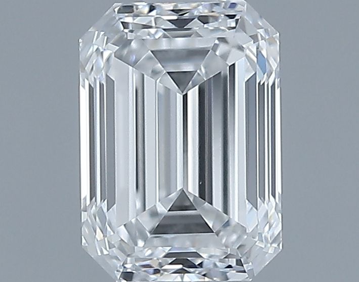 0.8ct Emerald D VVS2 Natural Diamond