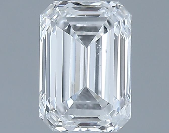 0.64ct Emerald F VS2 Natural Diamond