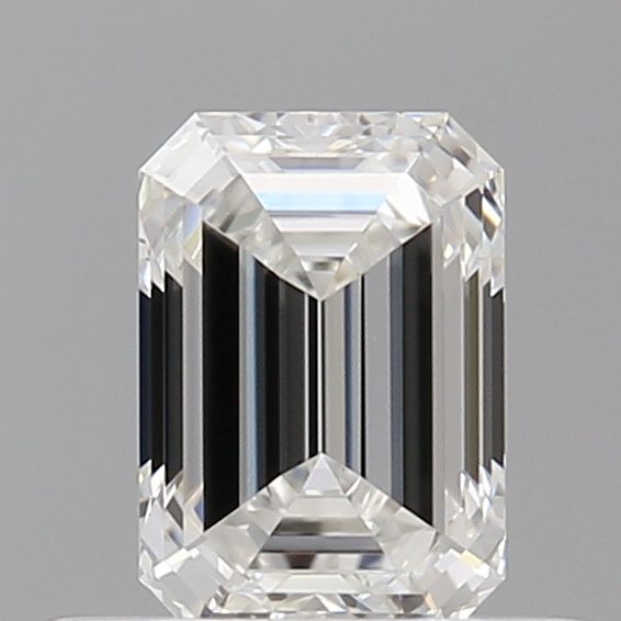 0.5ct Emerald F VVS2 Natural Diamond