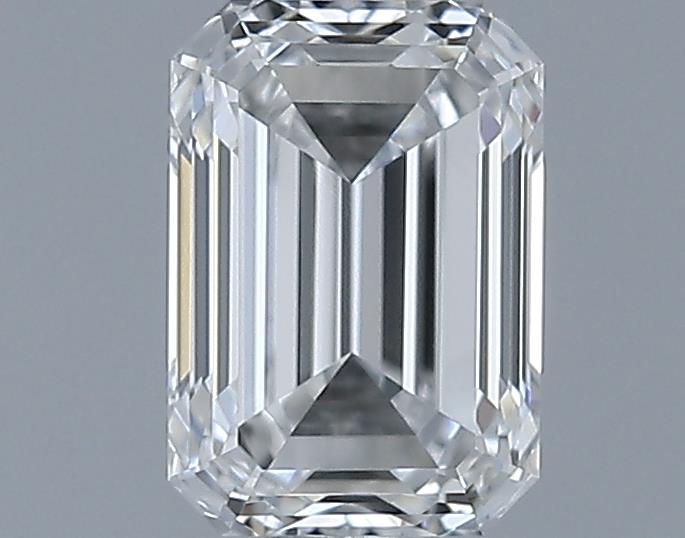 0.61ct Emerald F VS1 Natural Diamond