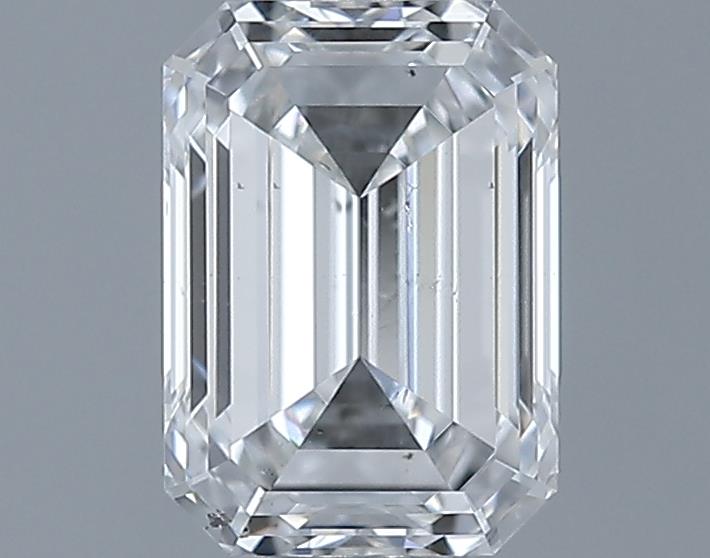 0.73ct Emerald E SI1 Natural Diamond