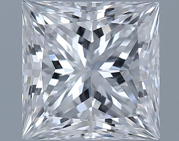0.6ct Princess D VVS2 Natural Diamond
