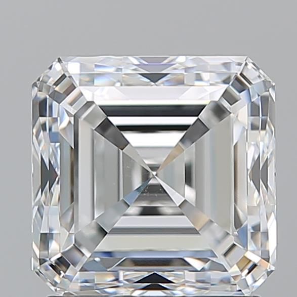 2.01ct Asscher F VS2 Natural Diamond