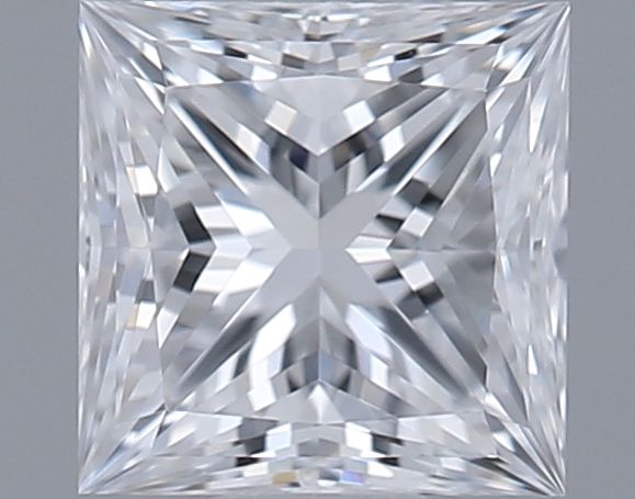 0.53ct Princess D VVS2 Natural Diamond