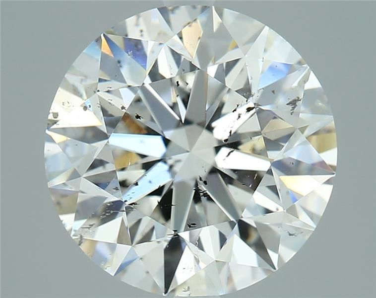 3.01ct Round F SI2 Natural Diamond
