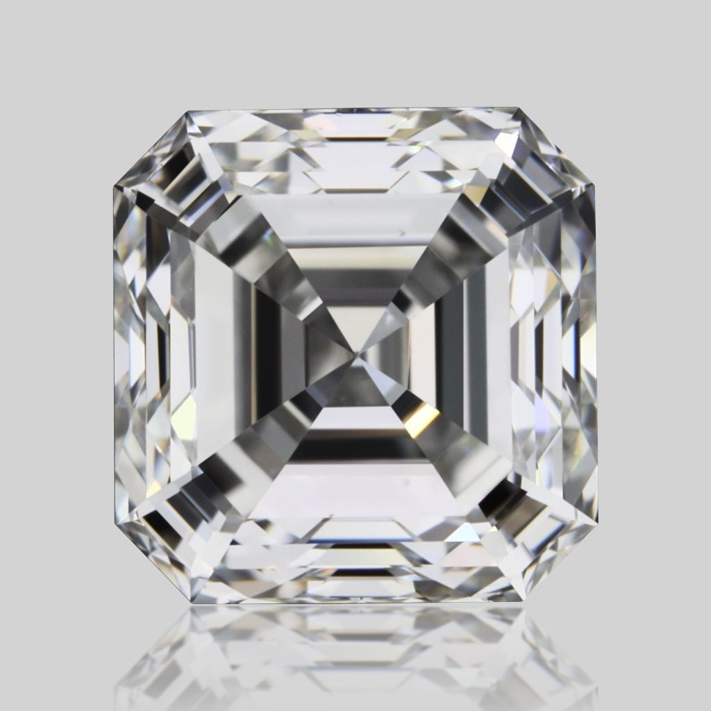 0.82ct Asscher G VVS2 Natural Diamond