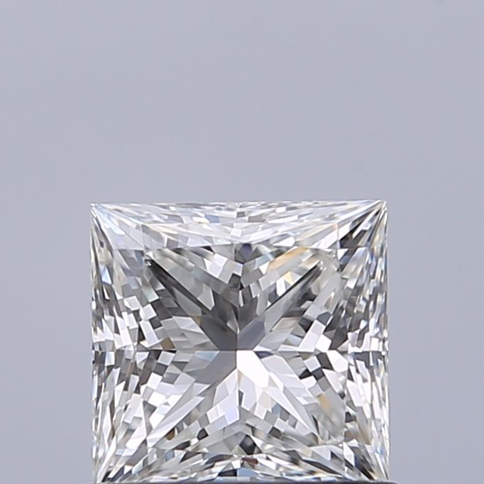 0.72ct Princess G VVS1 Natural Diamond