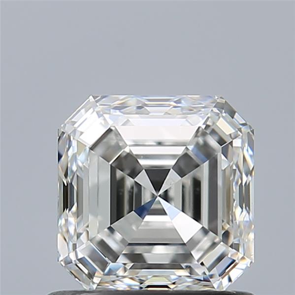 0.9ct Asscher F VS2 Natural Diamond