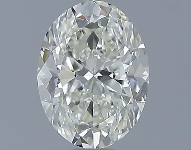0.9ct Oval K IF Natural Diamond