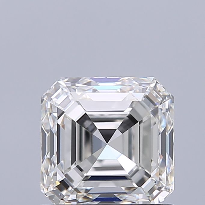 0.91ct Asscher H IF Natural Diamond