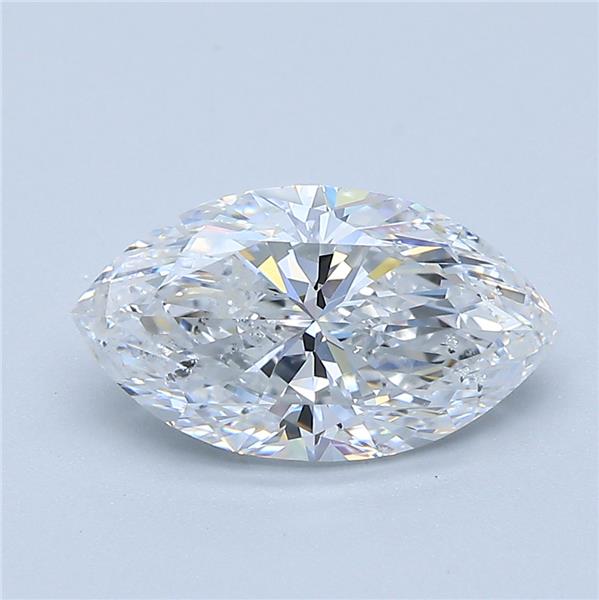 2.01ct Marquise D SI2 Natural Diamond