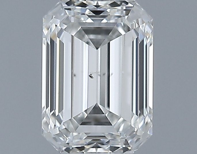 0.7ct Emerald G SI1 Natural Diamond