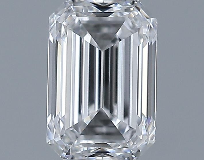 0.72ct Emerald D VVS1 Natural Diamond