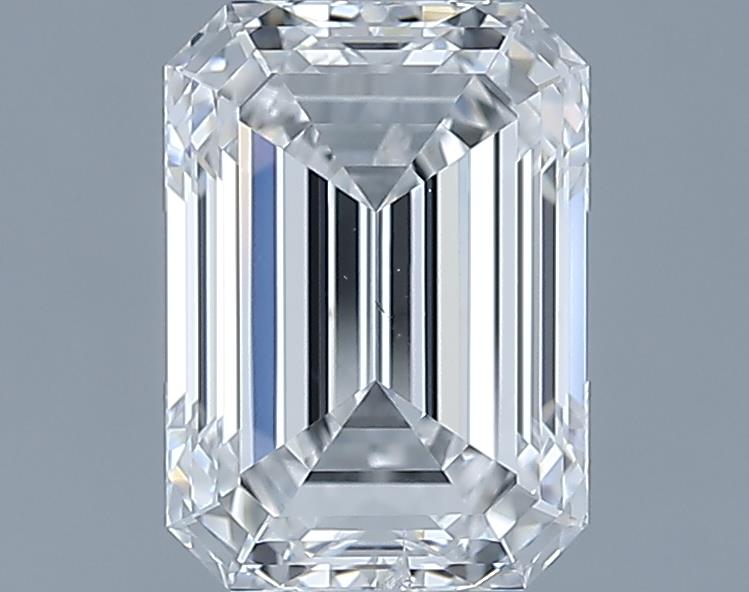 2.02ct Emerald E SI2 Natural Diamond