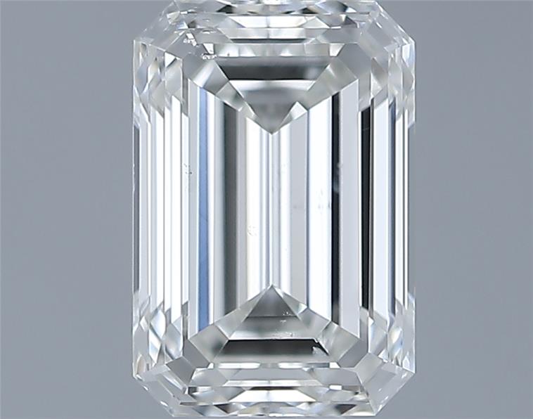 0.71ct Emerald H SI2 Natural Diamond