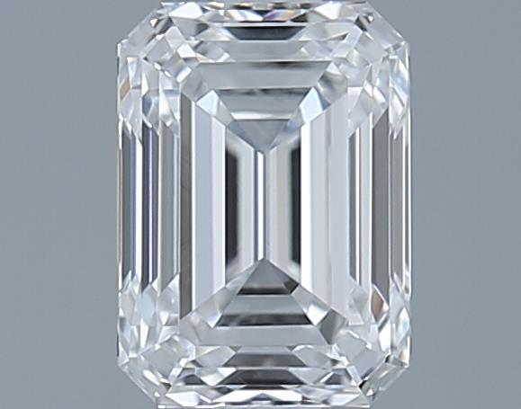 0.9ct Emerald F VS1 Natural Diamond