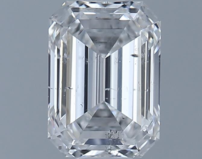 0.71ct Emerald E SI2 Natural Diamond